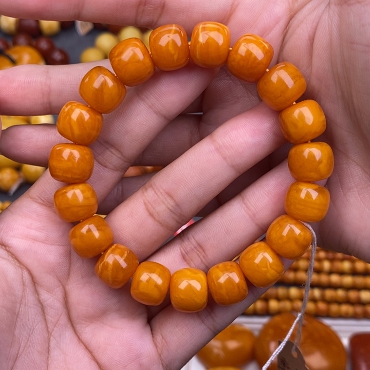 琥珀未镶嵌裸石蜜蜡L