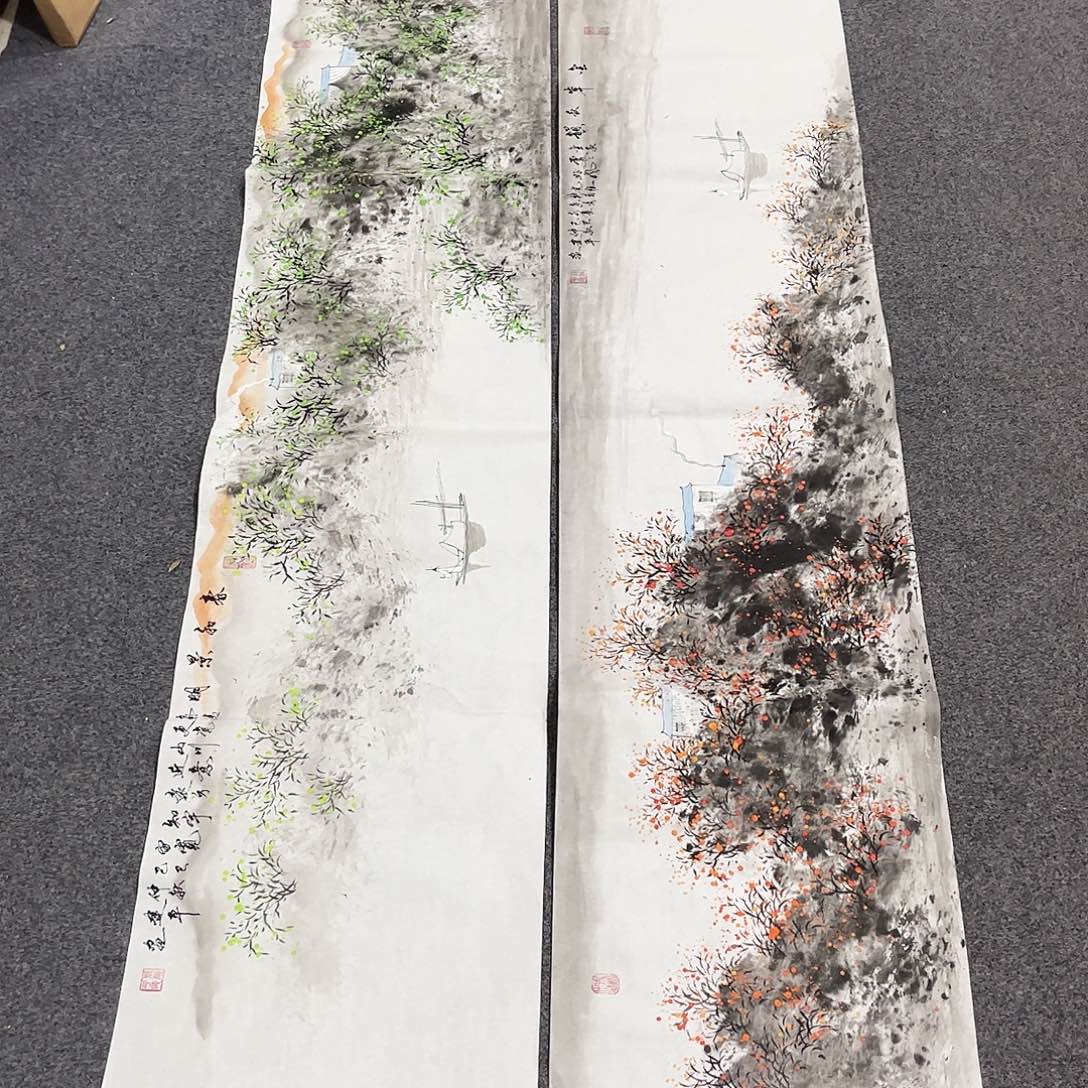 国画LT国画作品单幅任发