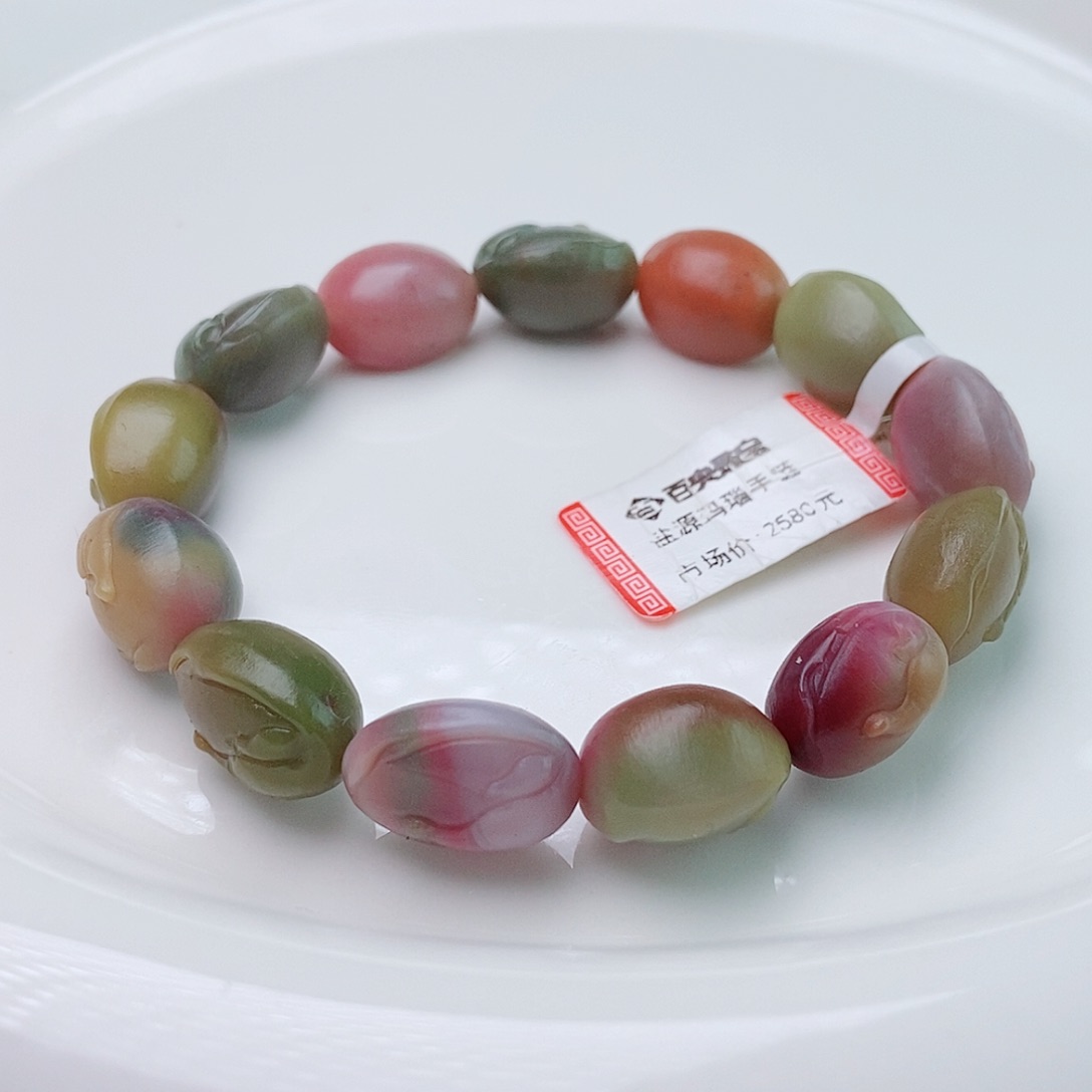 玛瑙/玉髓手链未镶嵌