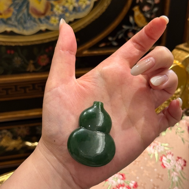 天然碧玉葫芦超大款保平安男女同款多样性发