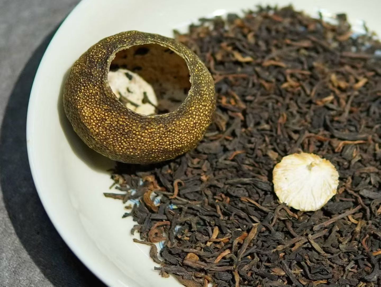 新会陈皮小青柑 普洱熟茶 新会陈皮茶 小青柑 1斤42粒