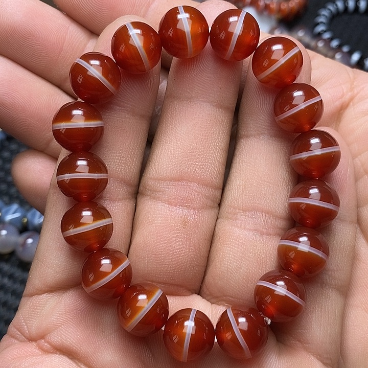 玛瑙/玉髓手链未镶嵌