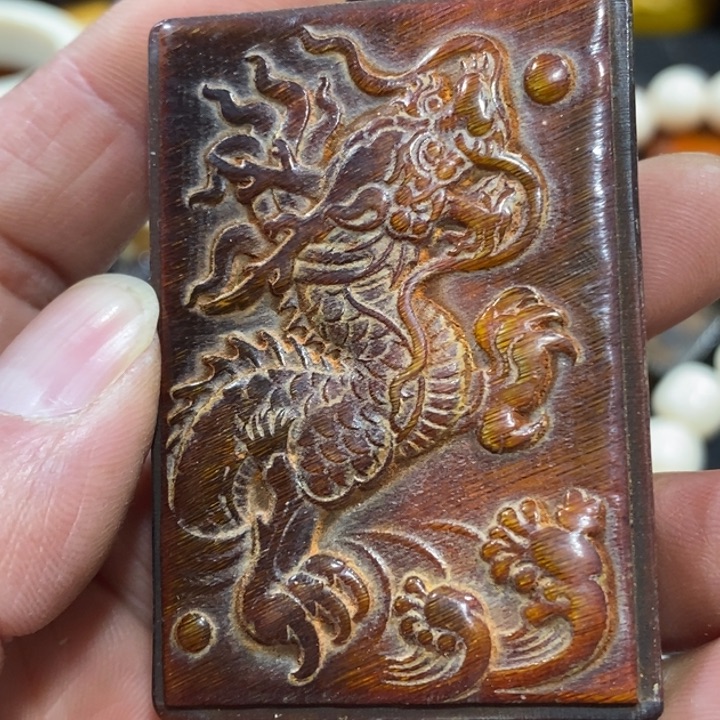 滴血莲花菩提吊坠