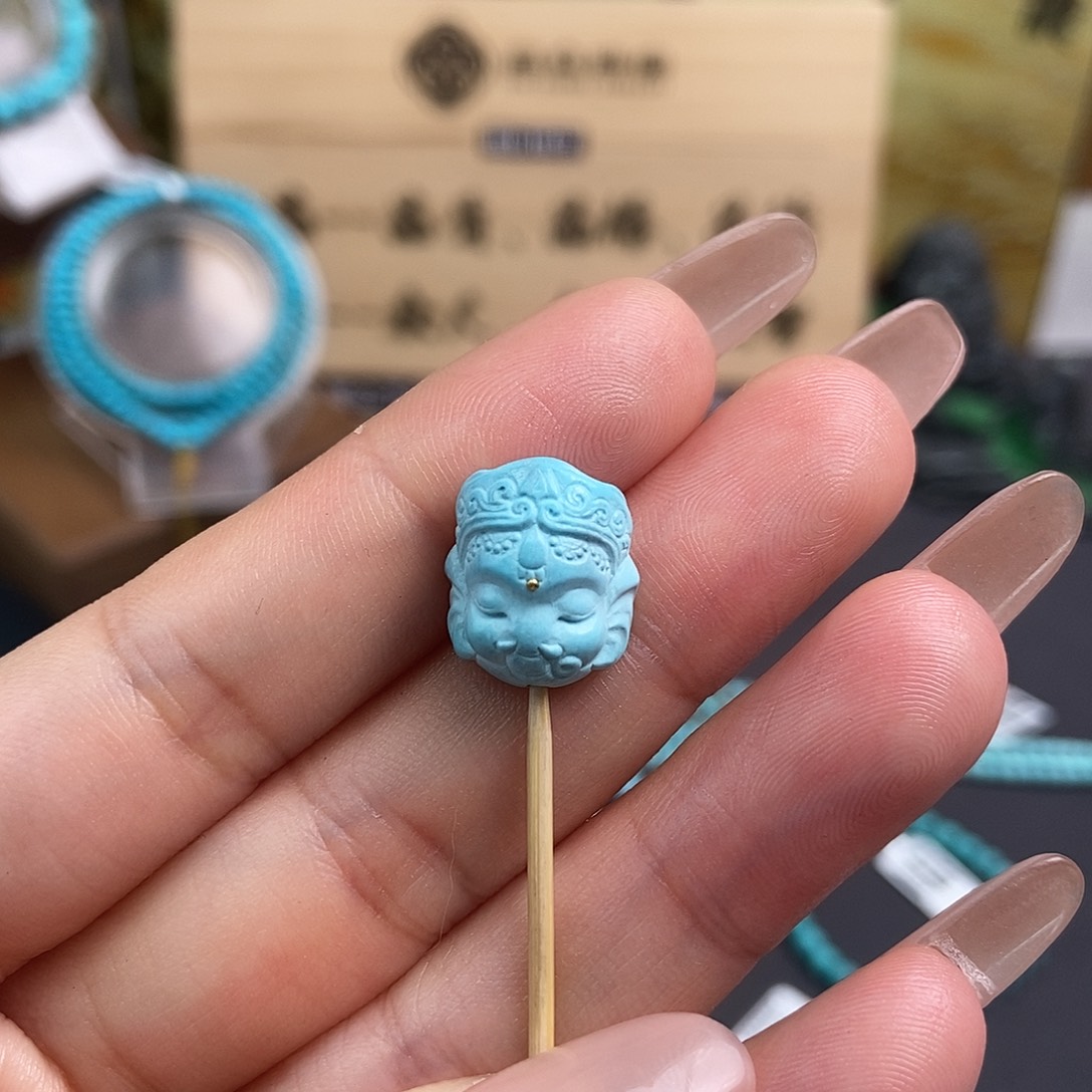 绿松石雕刻未镶嵌