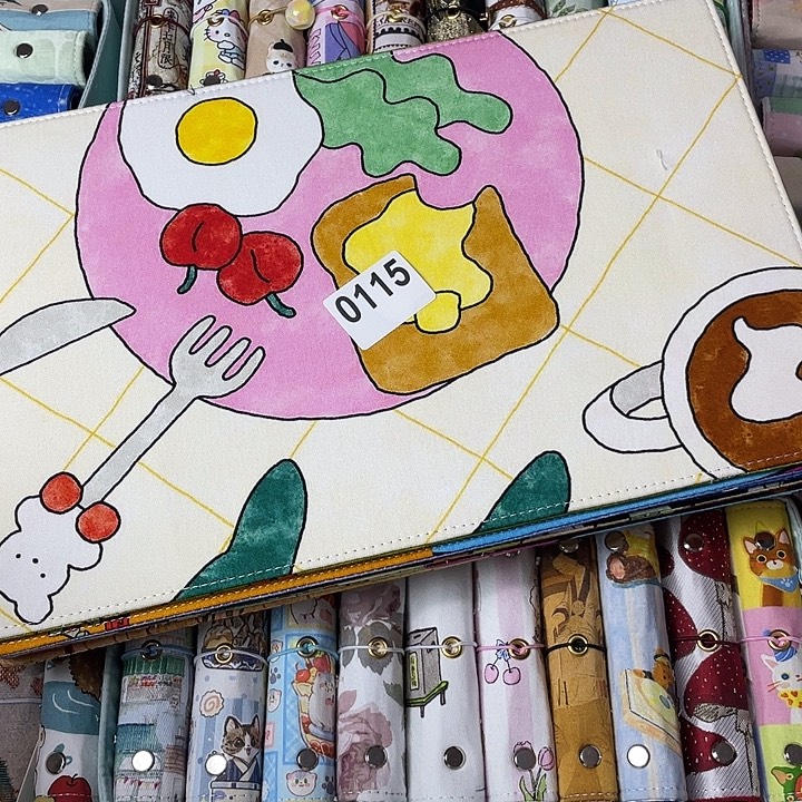 织绣A5活页不带纸0115