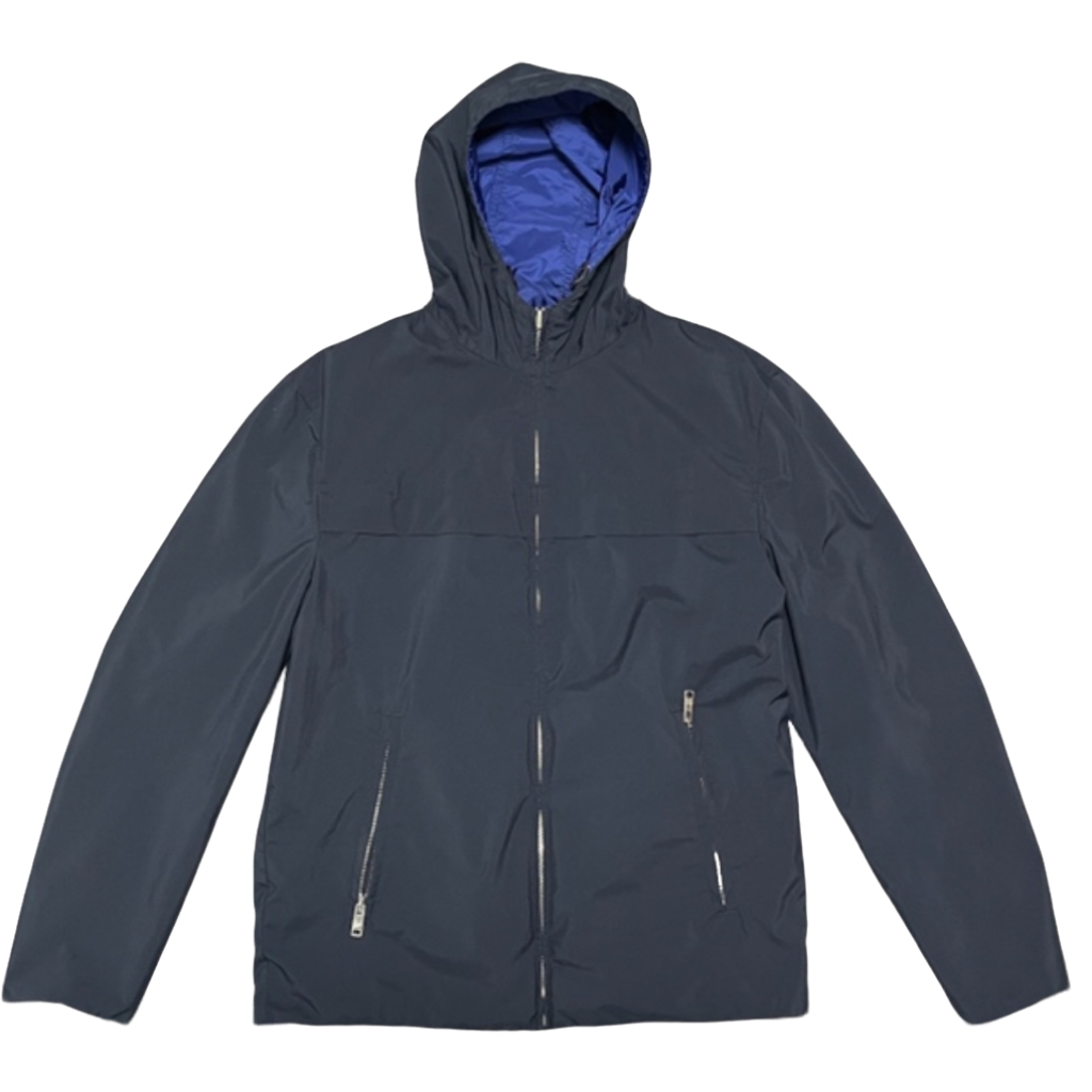 99新 Prada/普拉达 双面穿红标冲锋衣/尺码46