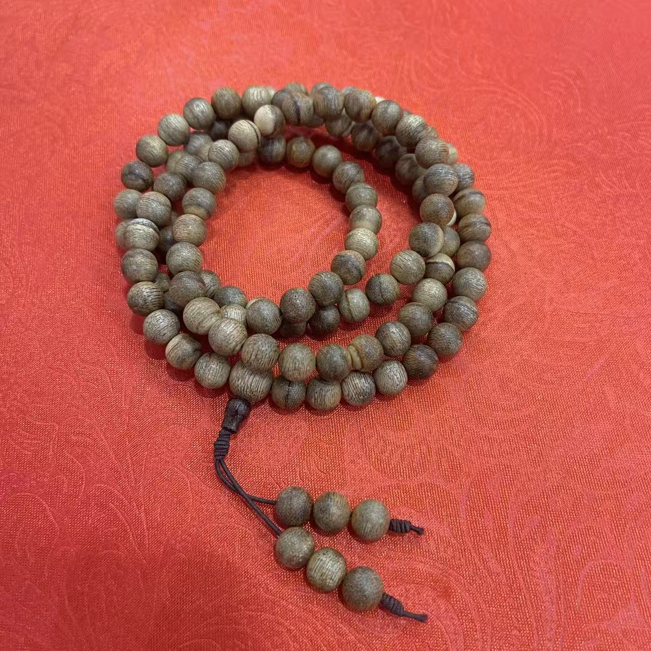 沉香越南老惠安沉香多圈手串 8mm左右