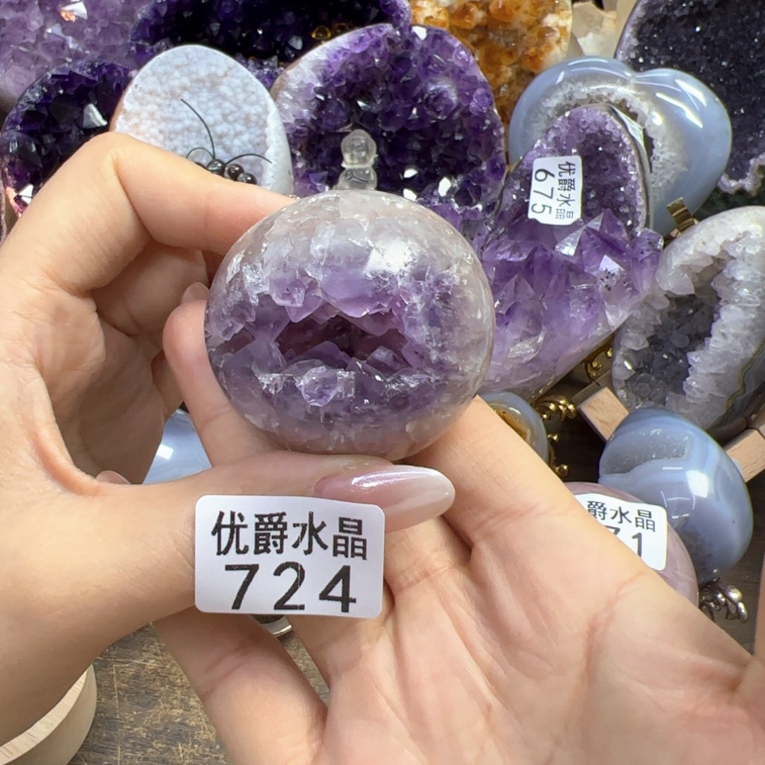 未镶嵌大型摆件（非配饰）紫晶724
