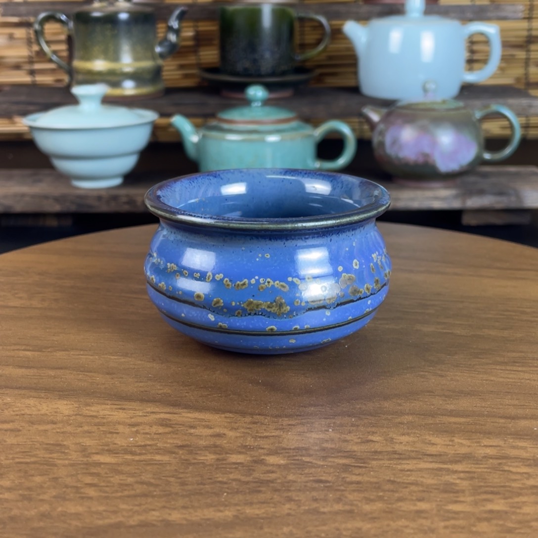 瓷片钧瓷手工福袋杯