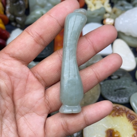 和田玉颈饰未镶嵌108