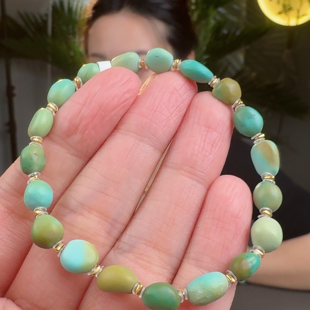 绿松石珠宝奇石未镶嵌