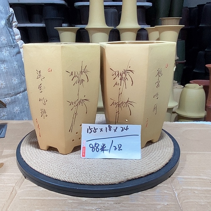 紫砂花盆紫砂花盆