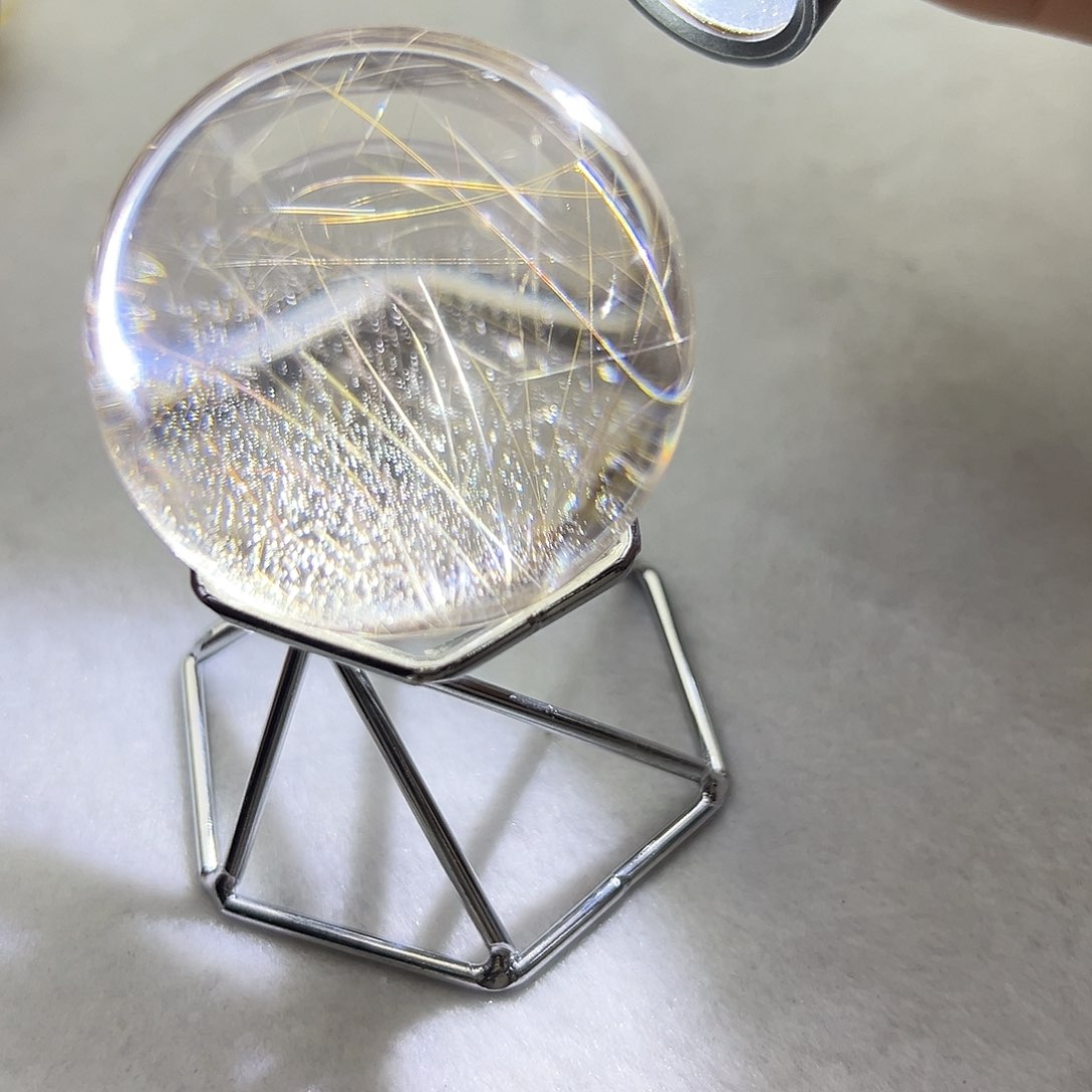 水晶水晶摆件未镶嵌东***展4.66c m