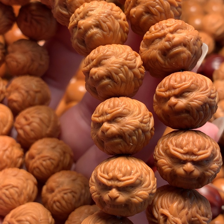 【闪购商品】猴头核桃手串照***夜悟空