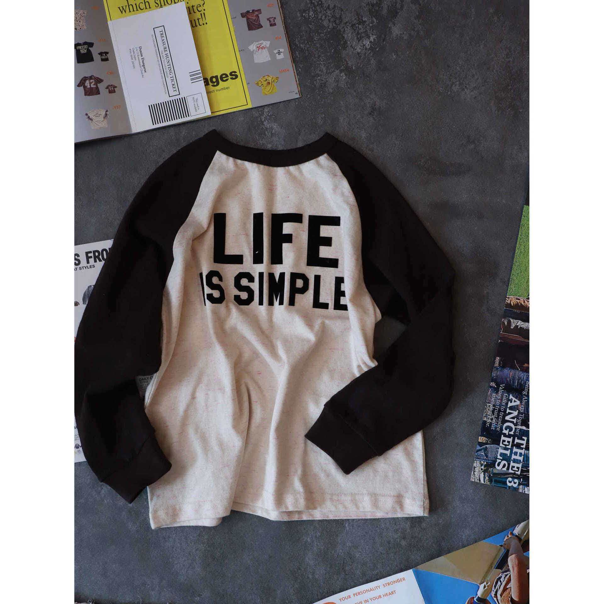 「LIUYI」史努狗 | 竹节棉 | 儿童长袖T 3057