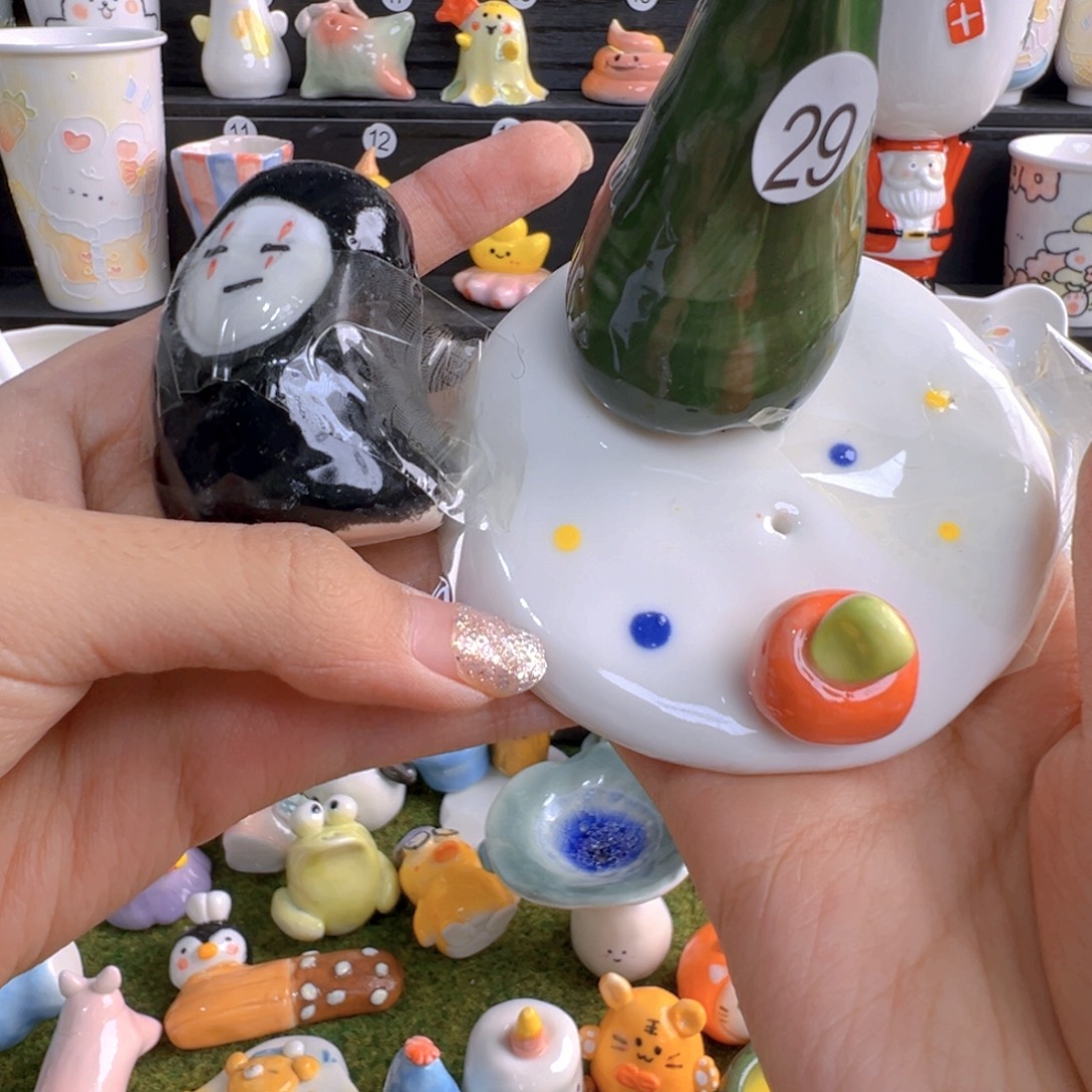 闲***巴摆件纯手工制作29