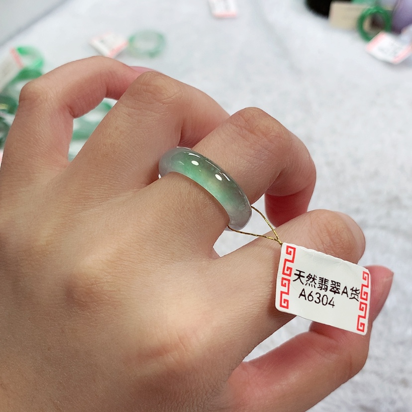 【闪购商品】未镶嵌戒指翡翠14号