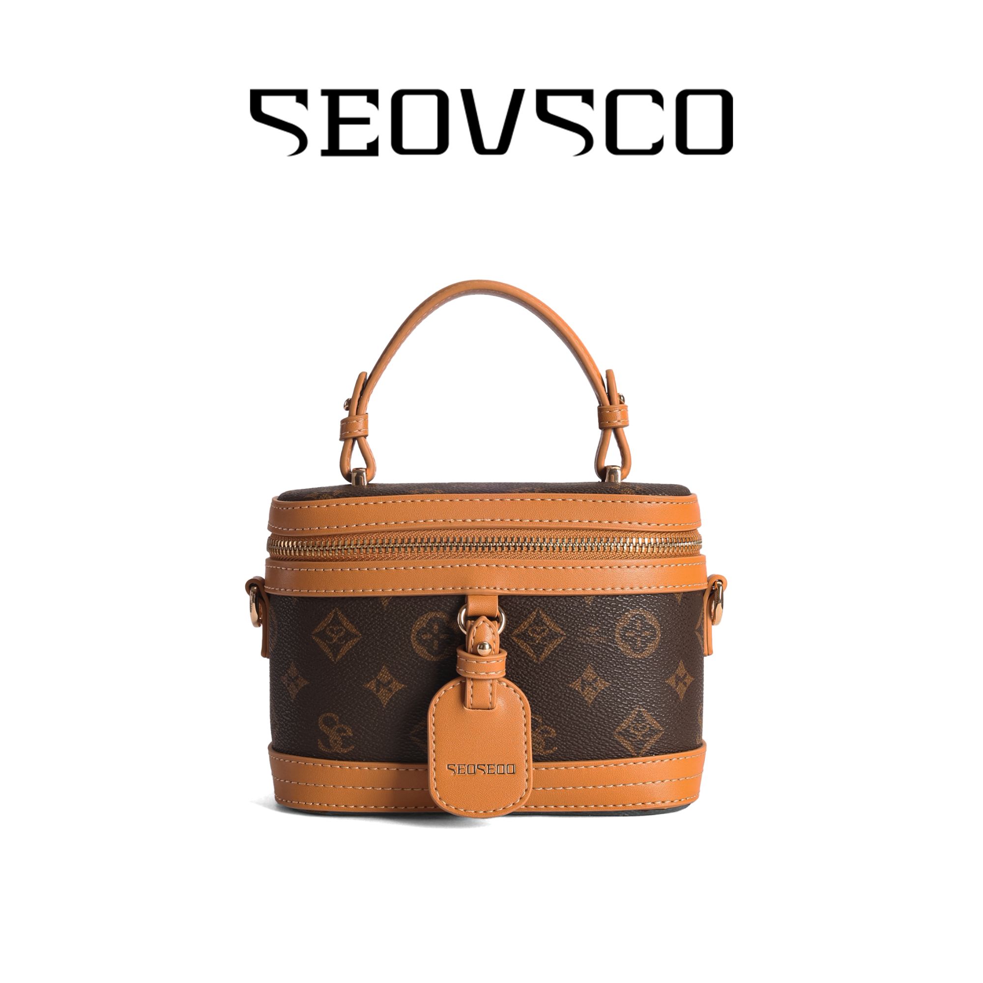 真澳袋鼠2025新款盒子包潮流经典斜挎包包小香风鱼子酱大容量女包