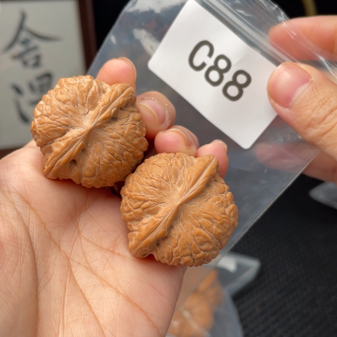 文玩核桃把件全品38乾隆磨