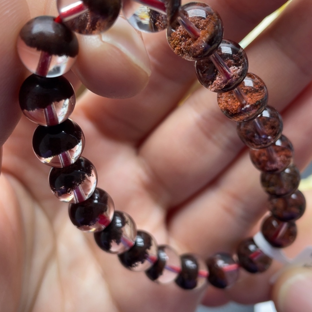 水晶手链未镶嵌红幽灵