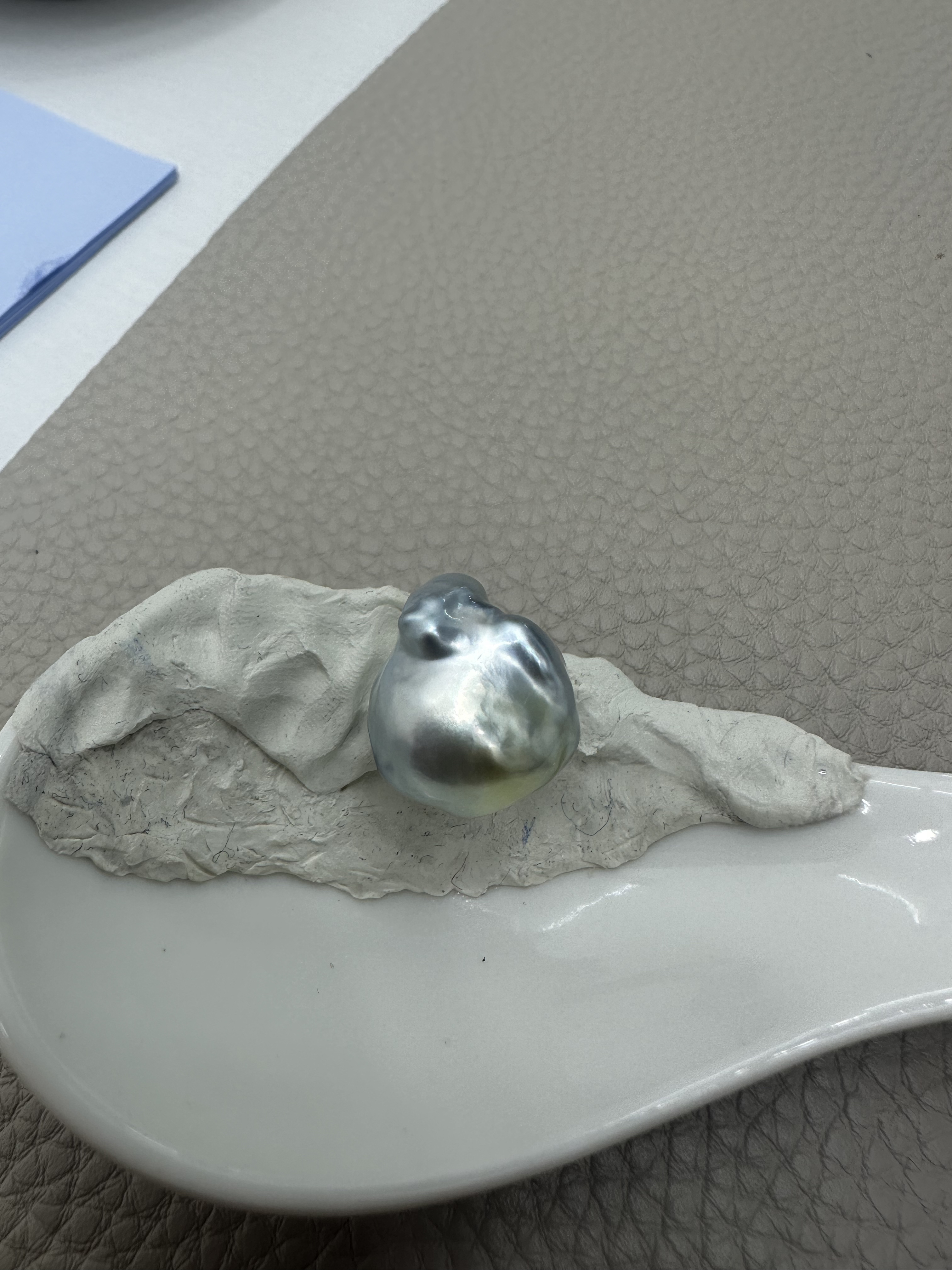 海水澳白蓝血贵族巴洛克16.8*18.8mm