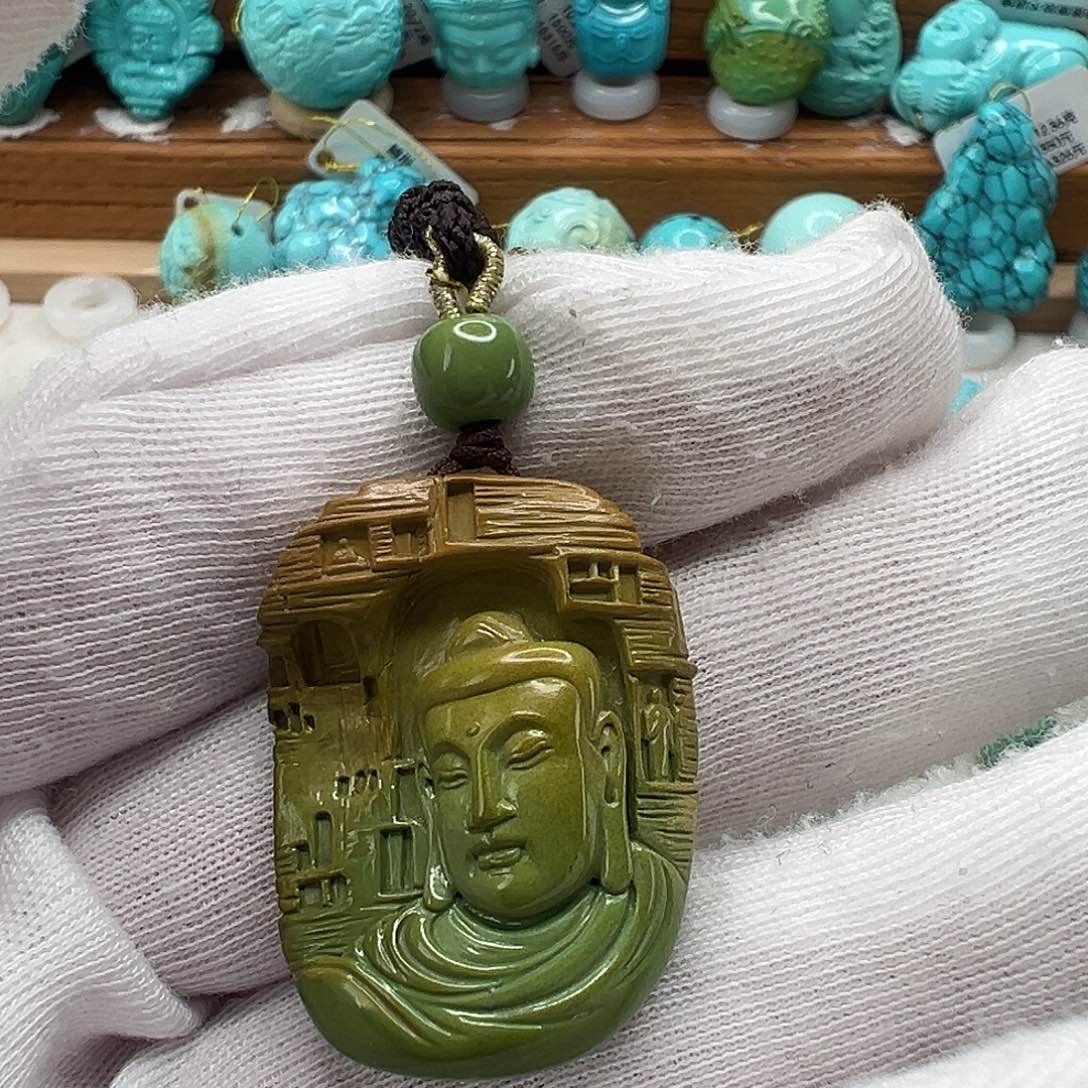 绿松石石窟大佛 未镶嵌