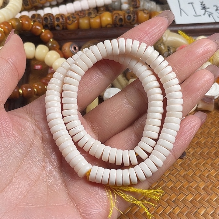 鹿骨手串/手链驼骨驼骨74，0.8