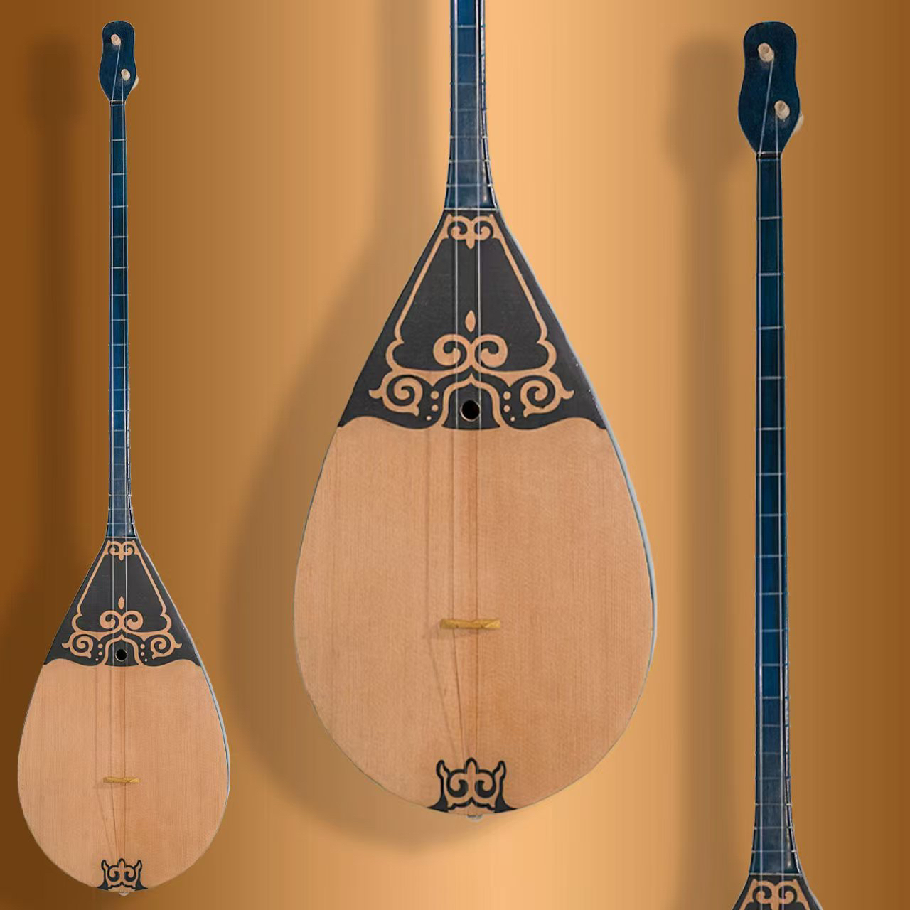 【哈萨克传统乐器冬不拉】458新款冬不拉