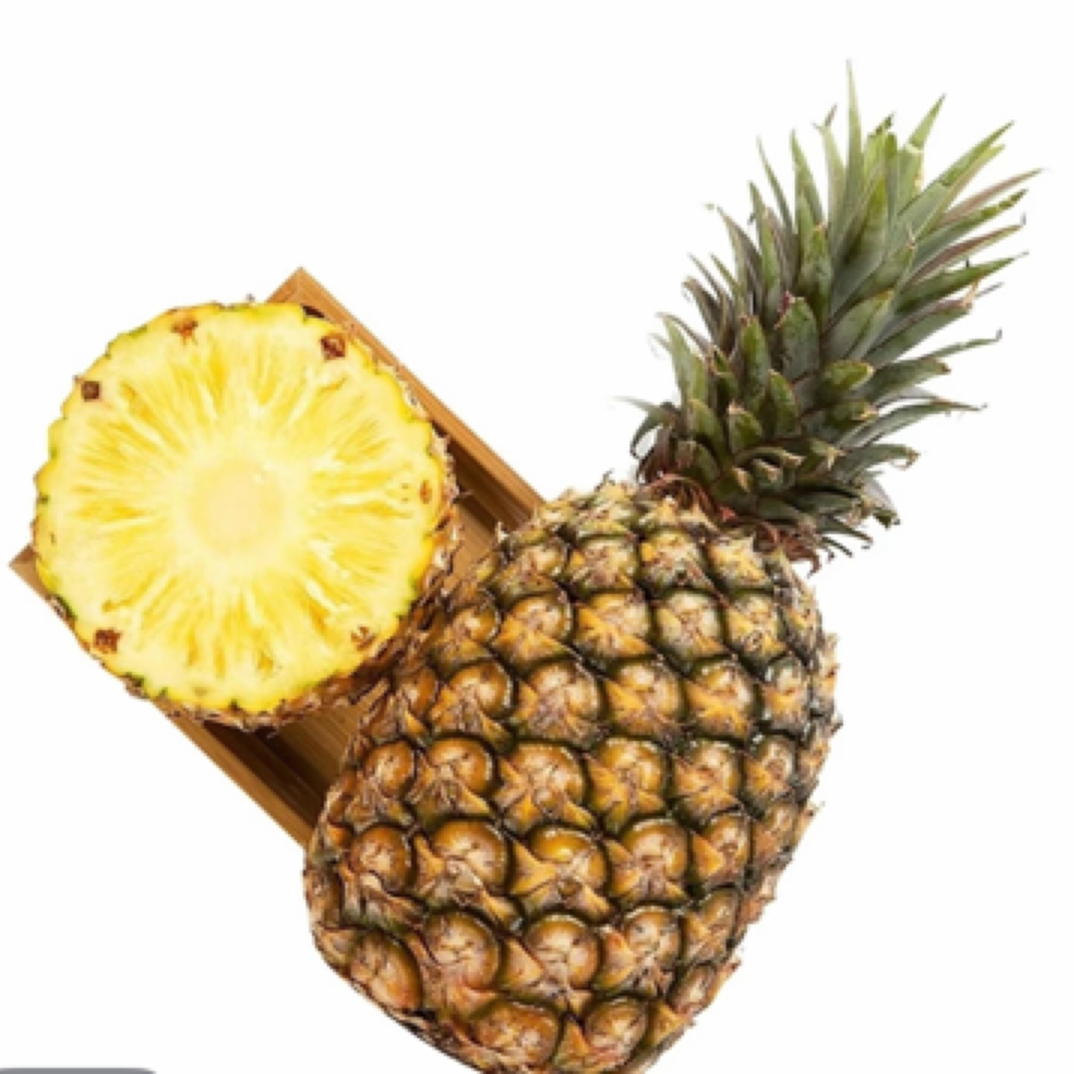 海南凤梨2粒6斤毛重，香甜多汁爆甜顺丰包邮金钻凤梨海南省