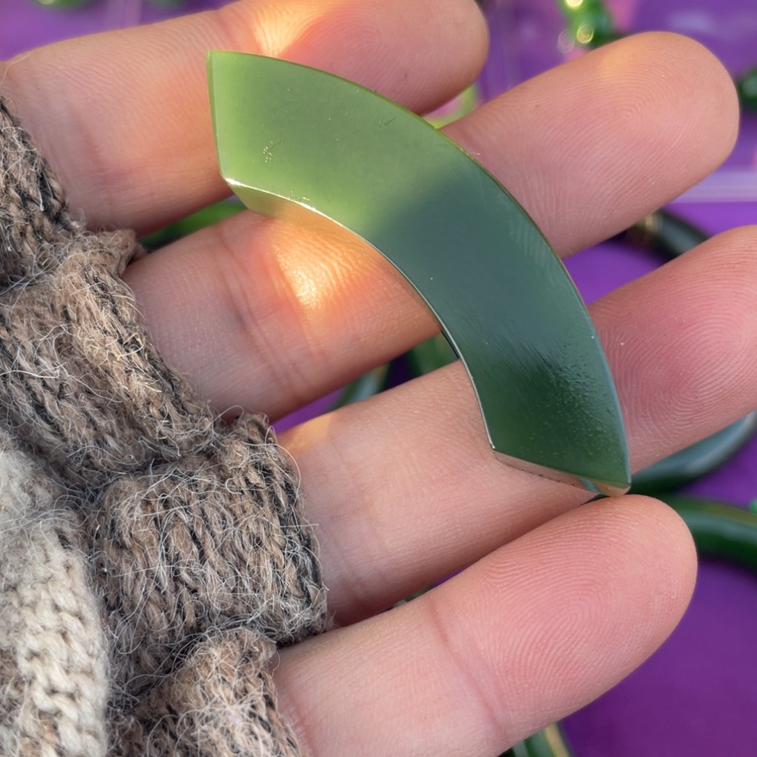 和田玉（碧玉）未镶嵌颈饰