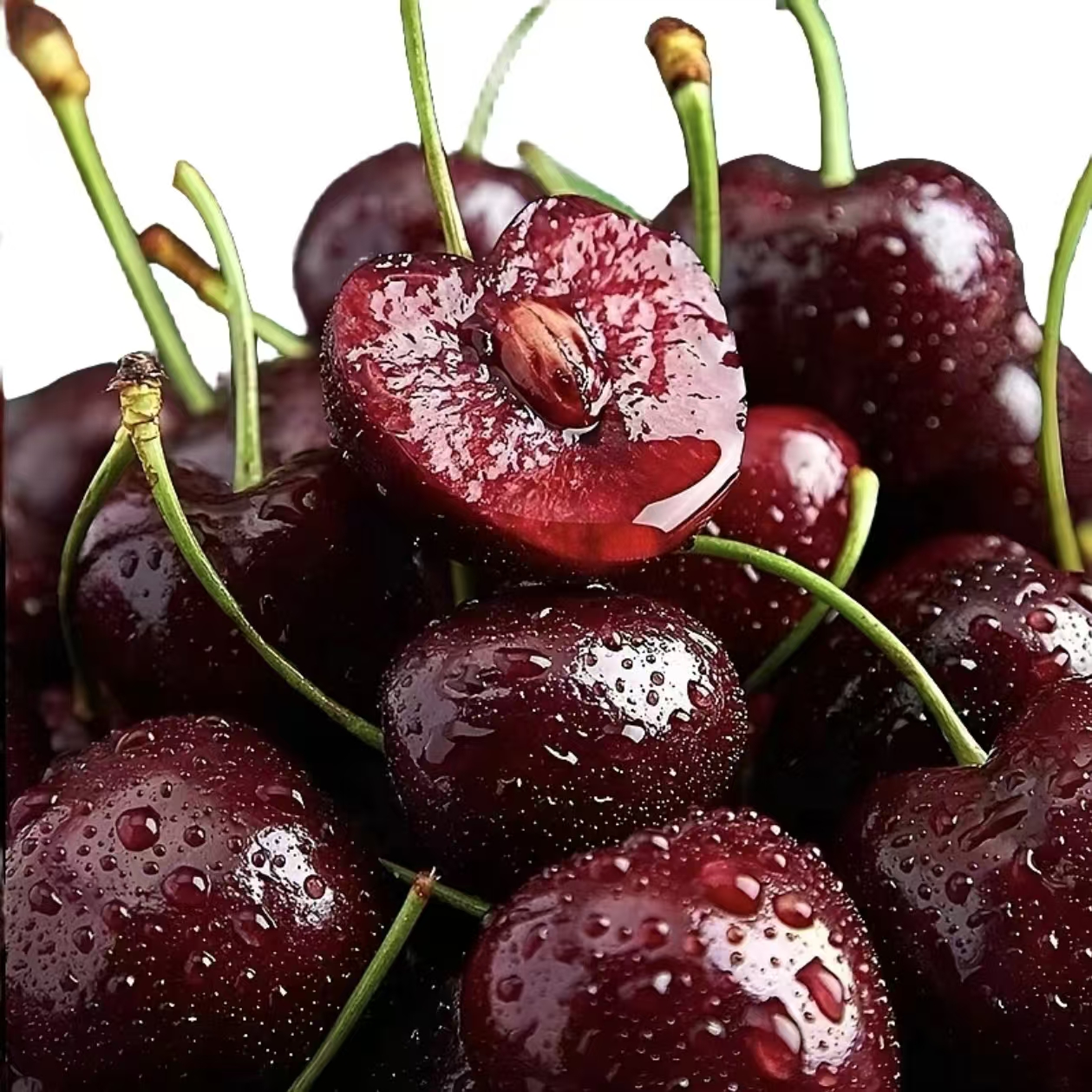 【顺丰包邮】5斤/2斤3JDD桑提娜智利海运车厘子又脆又甜内附果径卡分装枝干会有氧化现象桑提娜樱桃智利共和国