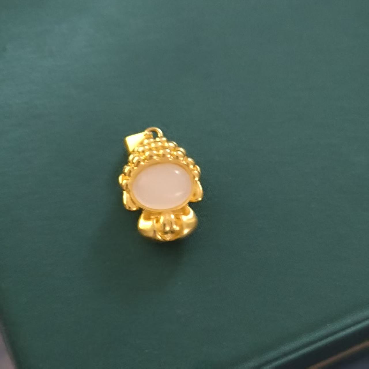 时尚设计款萌小佛头黄sy11245