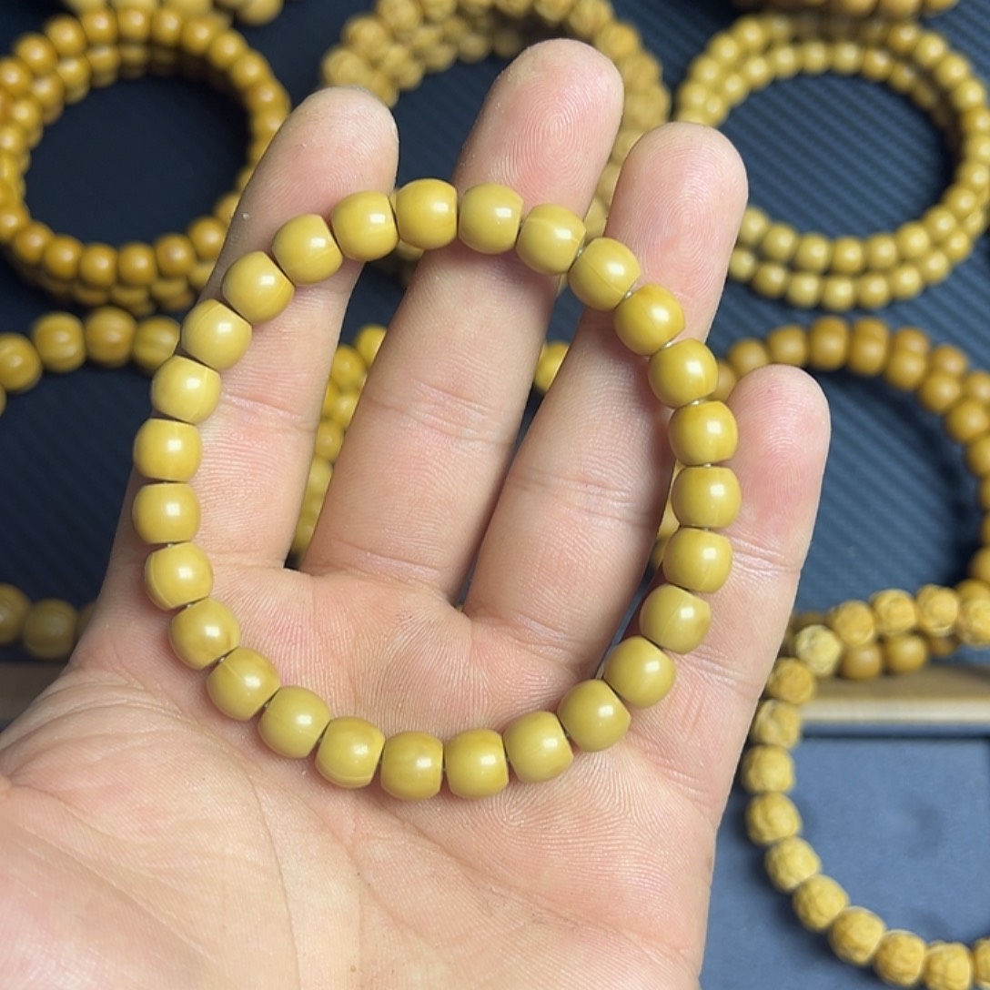 一***博猴头核桃手串直切