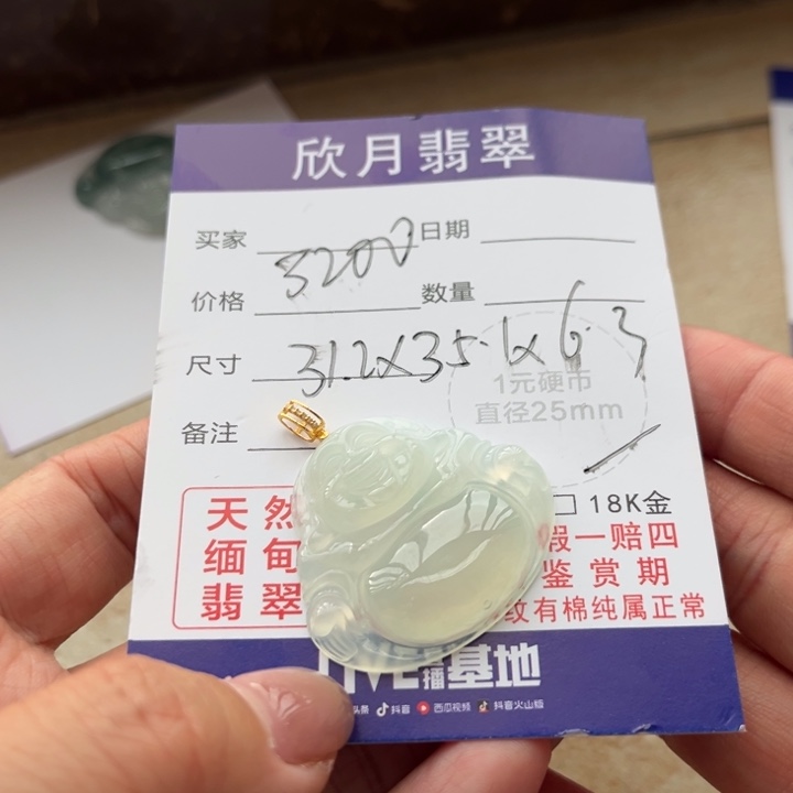 【闪购商品】翡翠颈饰未镶嵌天然