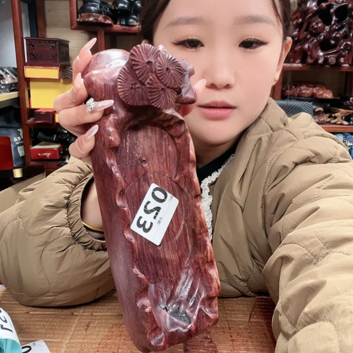 【闪购商品】贡木一****云红木工艺品