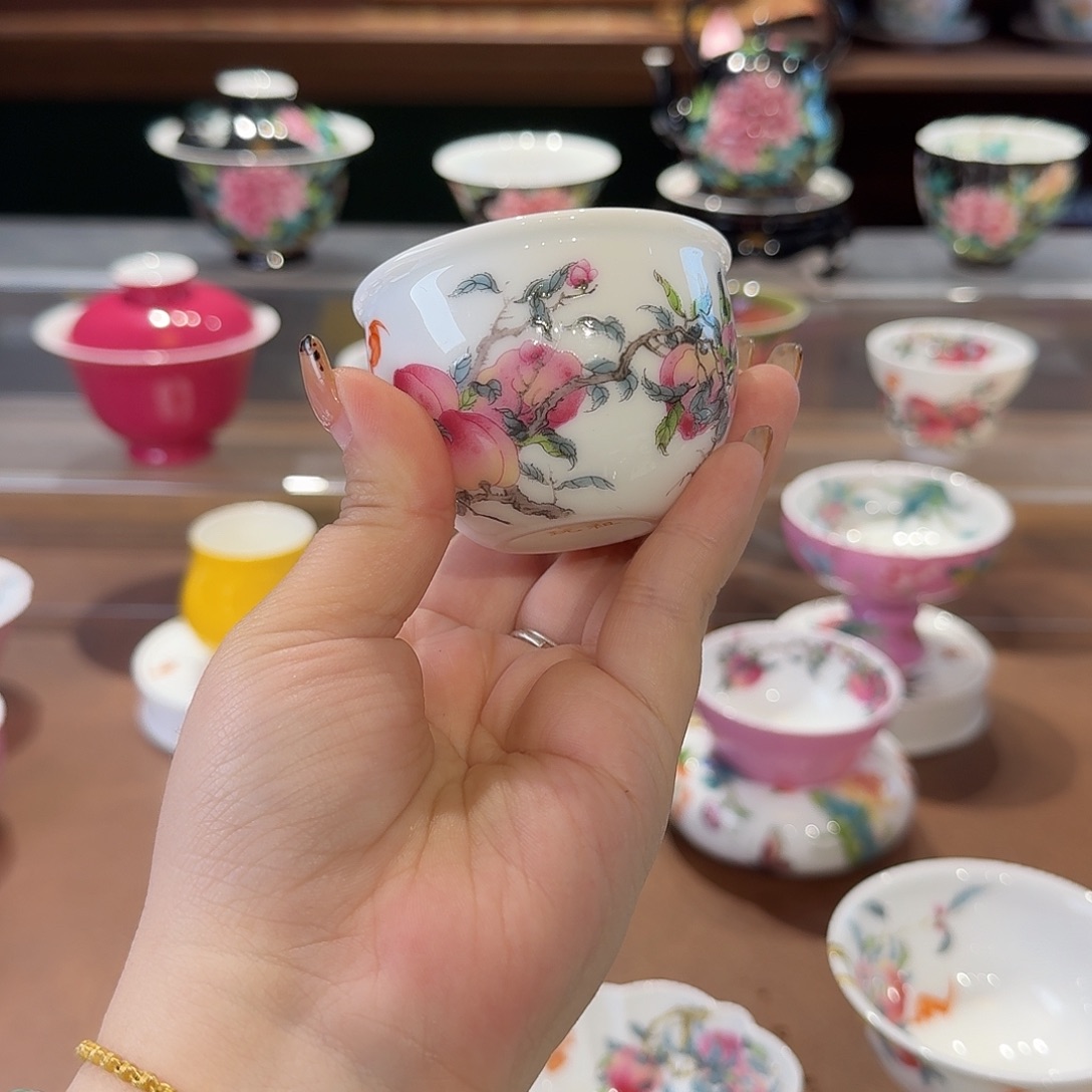 珐琅彩茶具的茶具茶具