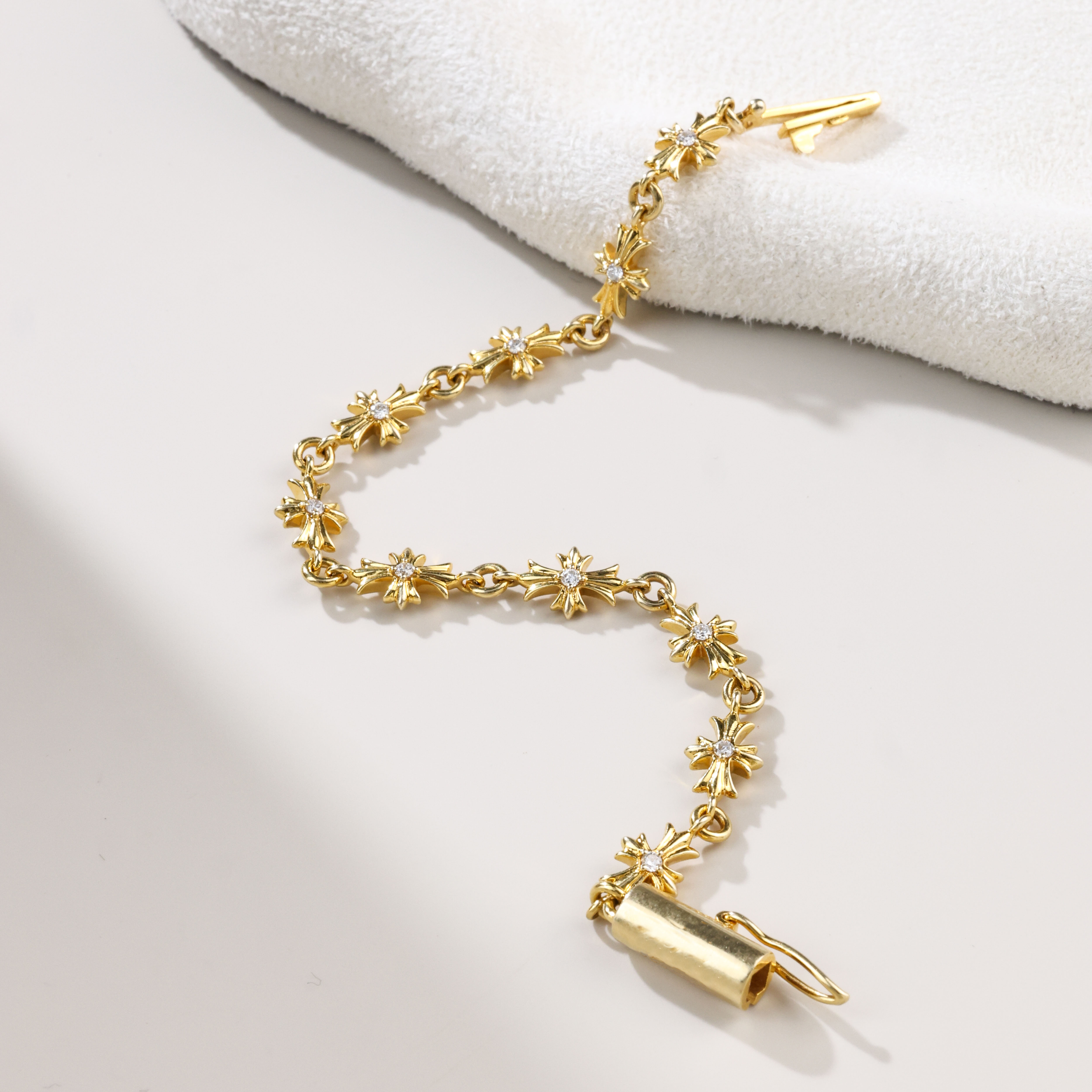 【举石臻选】TA11-1620-544钻石手链18K（一件/自选）K