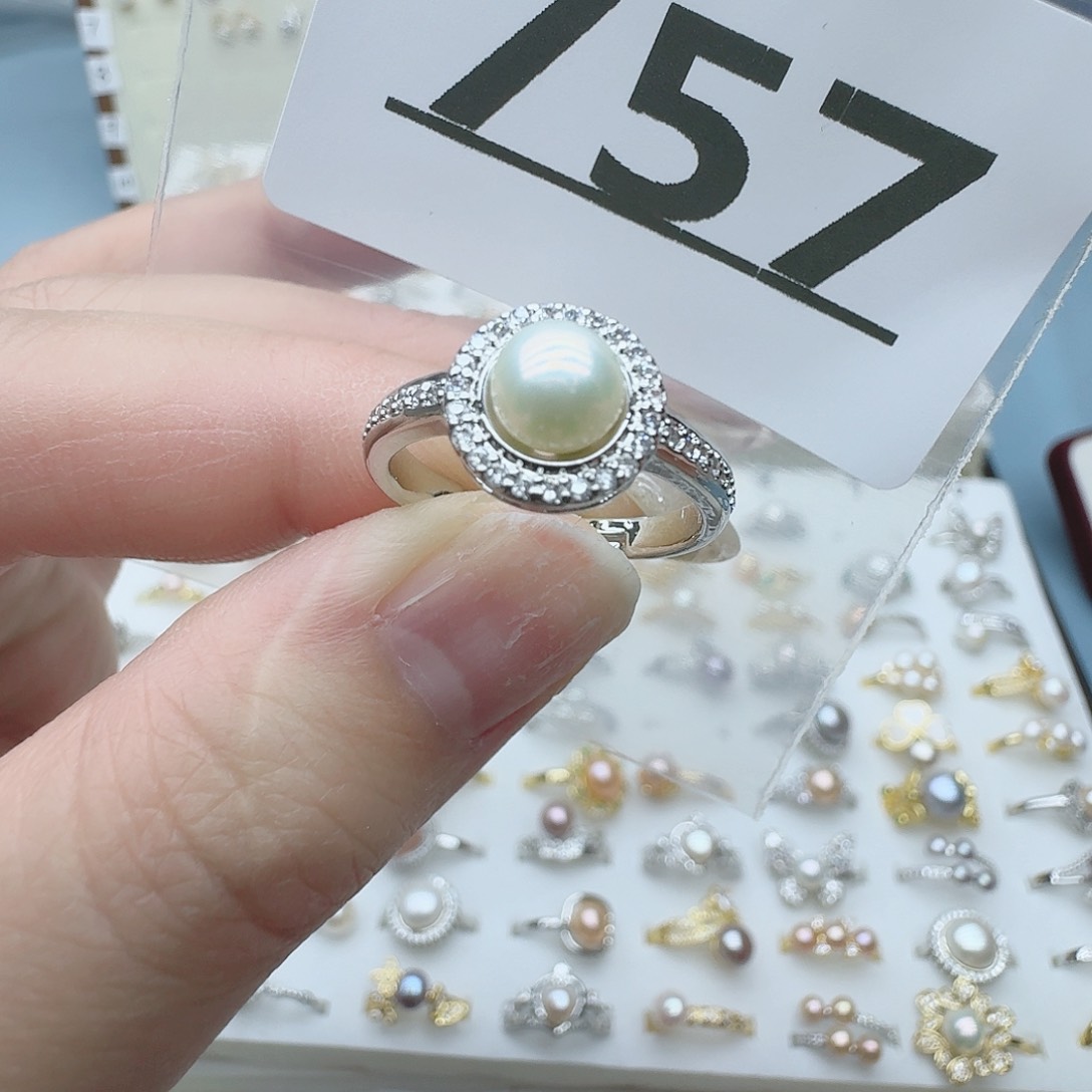 淡水珍珠珠宝奇石合金757