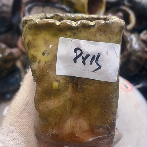 粗陶花盆手工花盆