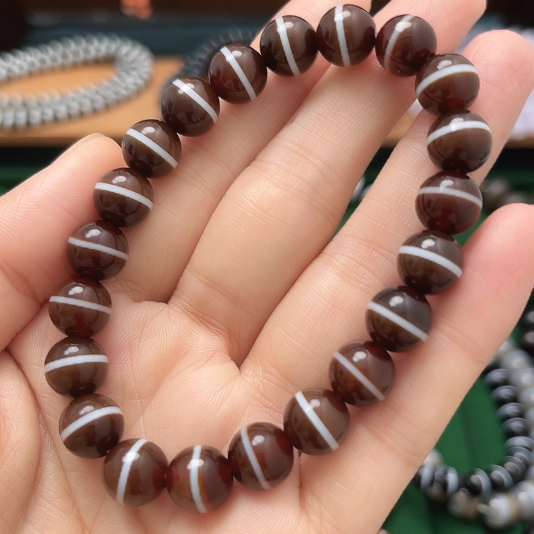 玛瑙/玉髓合金手串