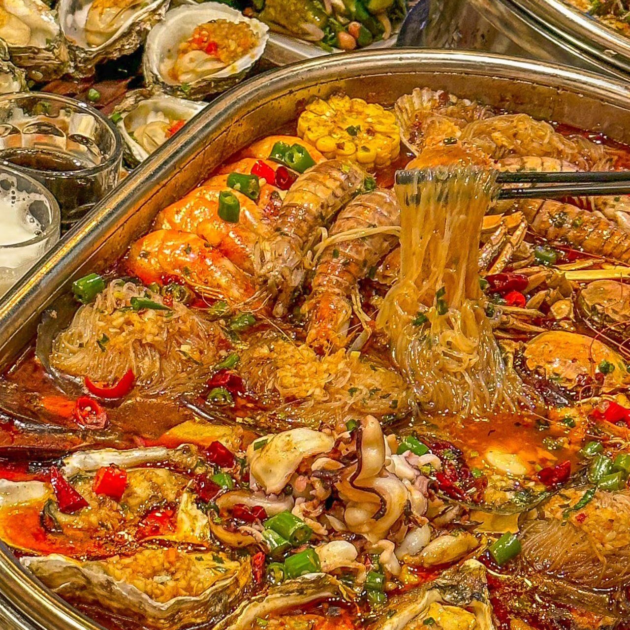 【新品推荐】现做现发海鲜大咖 净重5斤