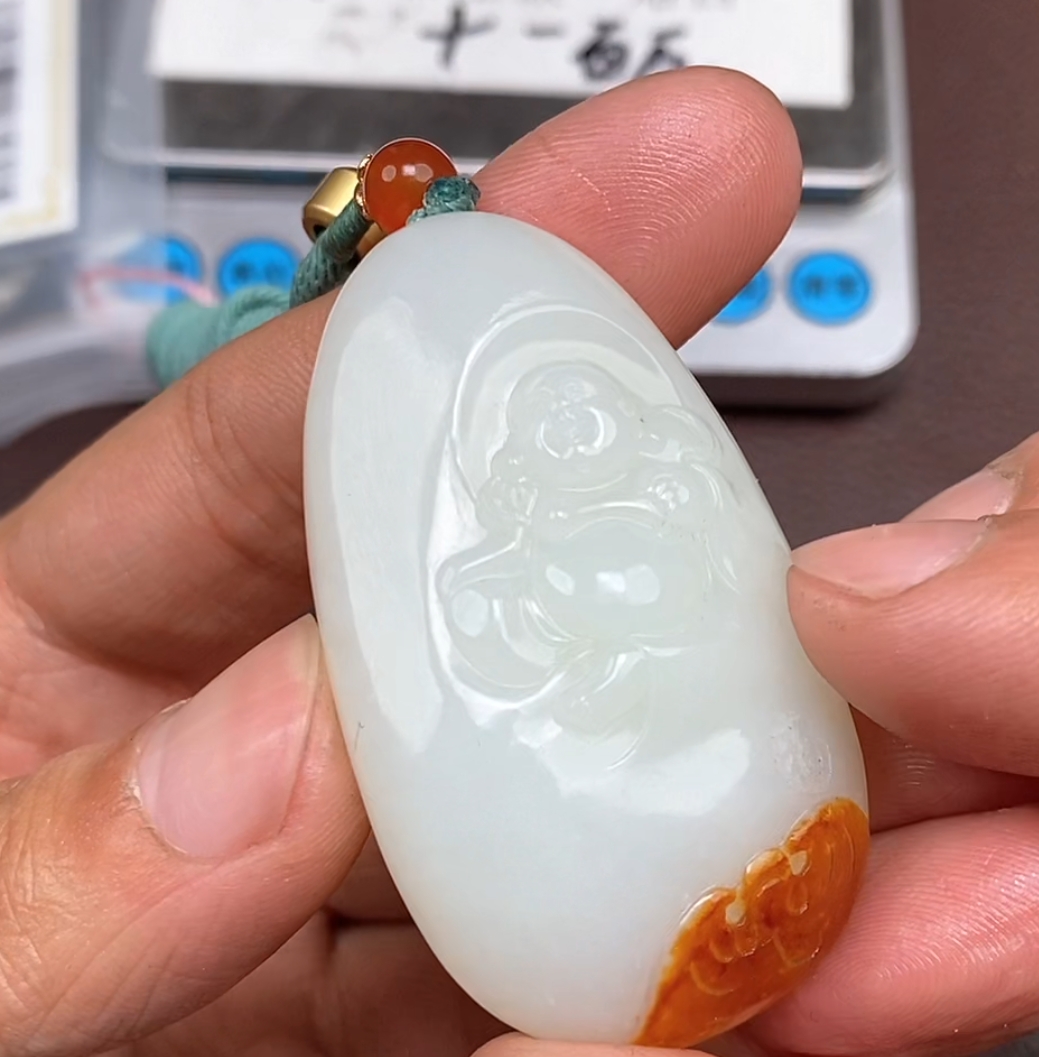 p2.15和田玉挂件多样性拍一发一未镶嵌144