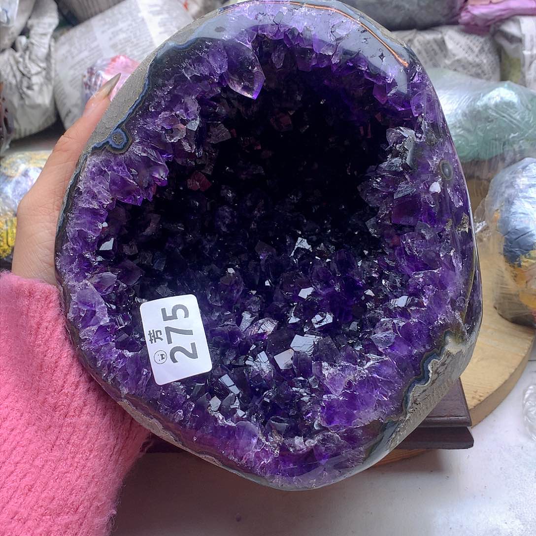 紫晶大型摆件（非配饰）未镶嵌