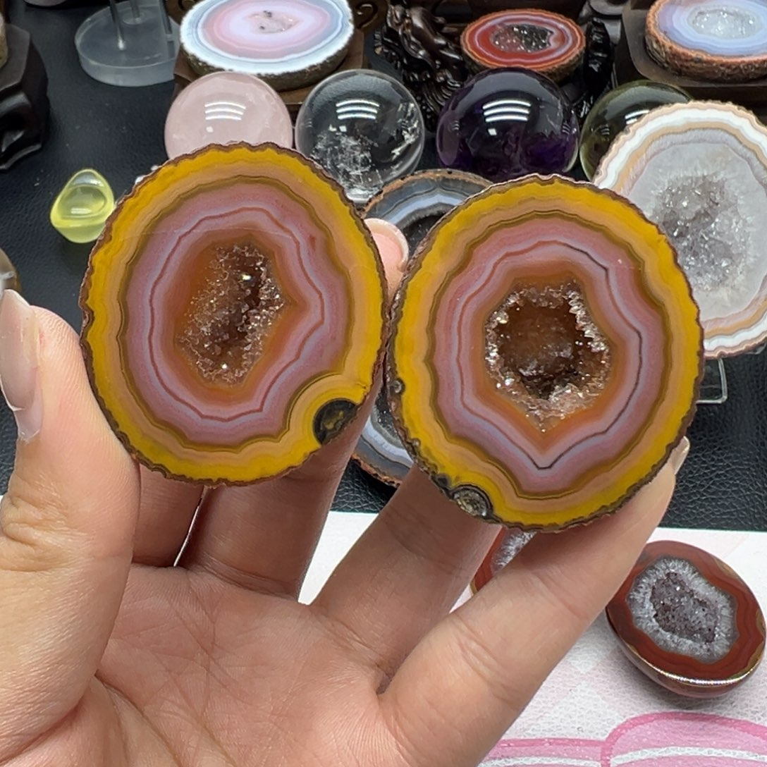 玛瑙/玉髓未镶嵌摆件