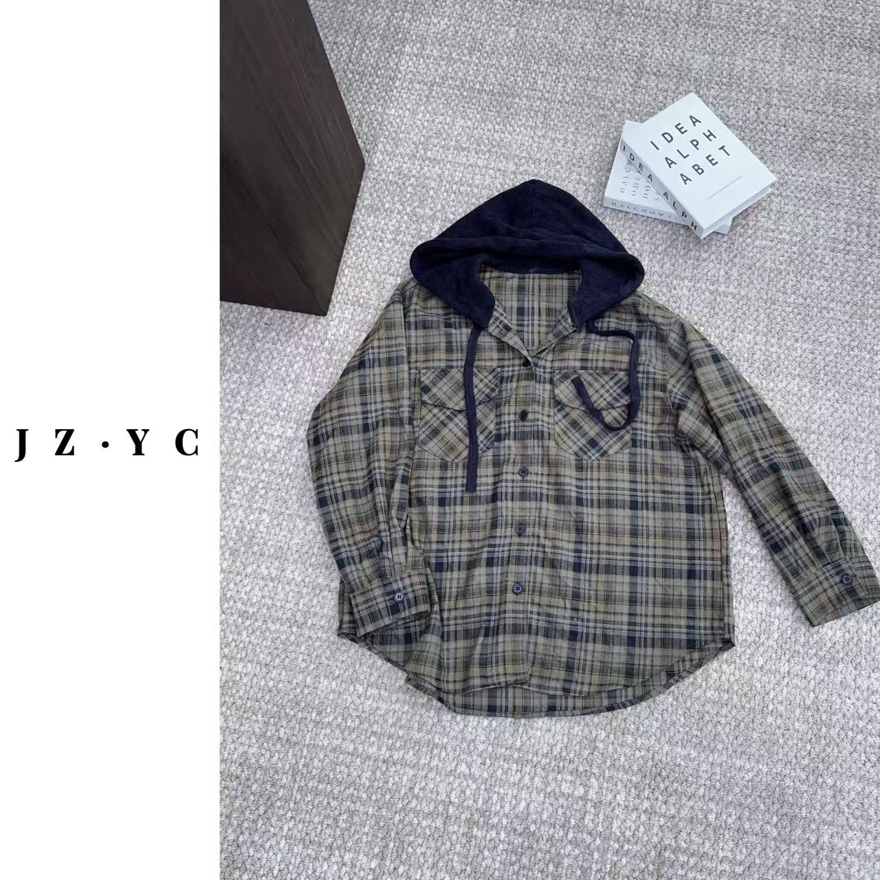 【洁子推荐】5415时尚休闲连帽外套