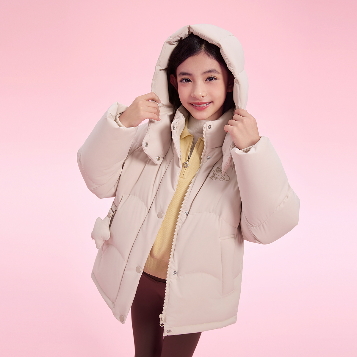 【25新款】波司登儿童羽绒服女时尚潮流时尚潮流T250246322