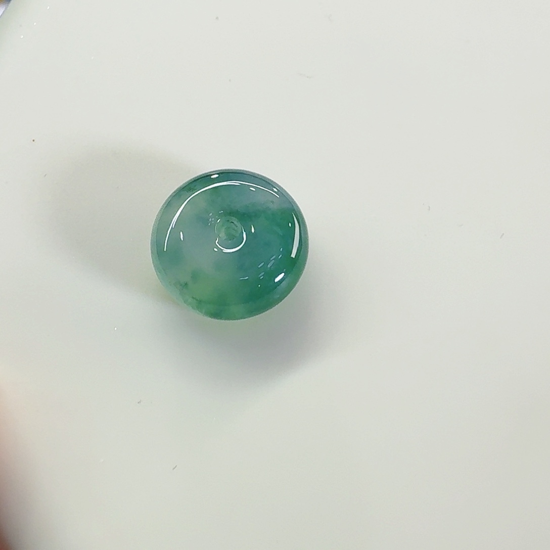 翡翠颈饰未镶嵌鼓珠