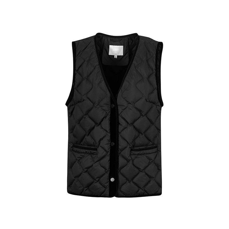 【尚雅专属】商场同款新品冬季鹅绒服马甲N1010A44934