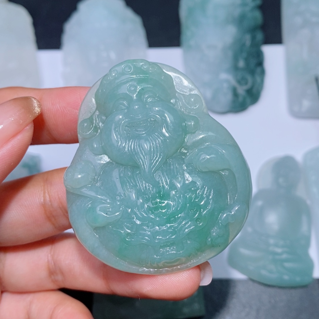 定制翡翠吊坠未镶嵌T****翔