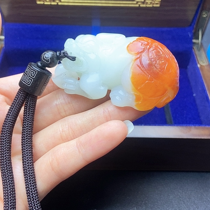 和田玉挂件未镶嵌N